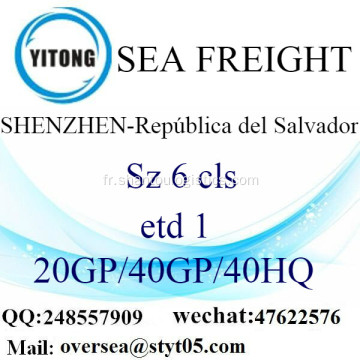 Fret de Shenzhen Port maritime d’expédition de la República del Salvador
